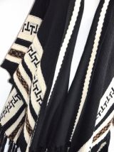 Magnifique Poncho taille Unique bohoemien