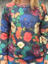 Sweat fleuri 