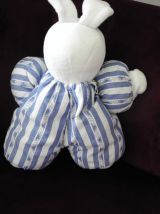 Doudou Lapin  Peluche "Tartine et Chocolat"