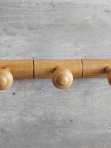 porte manteaux mural bambou