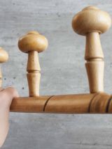 porte manteaux mural bambou