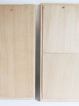 canevas de fleurs vintage encadrés 