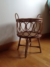 Travailleuse / Panier en rotin