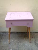 Coiffeuse vintage pieds compas
