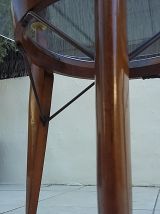 Table basse vintage scandinave année 50 tripode