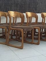 Lot de 12 Baumann traîneau