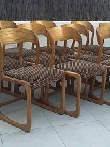 Lot de 12 Baumann traîneau