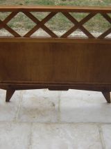 lit  à  croissillons vintage