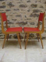 paire de chaises design scandinave