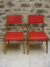 paire de chaises design scandinave