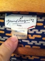 Robe plissée vintage Gérard Pasquier
