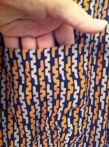 Robe plissée vintage Gérard Pasquier