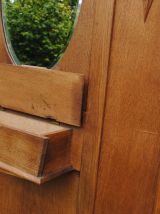 Vestiaire porte manteau ancien en bois