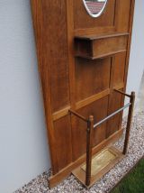 Vestiaire porte manteau ancien en bois