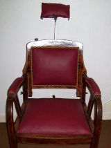 fauteuil de barbier vintage