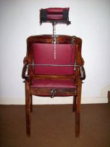 fauteuil de barbier vintage