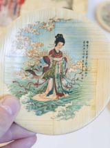 vaisselles bambou gravure chinoises