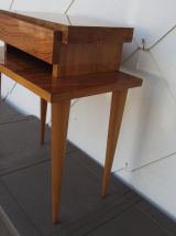 chevet vinage plaqué chêne clair 