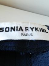 Veste costard loose vintage à épaulettes bleue marine 80's