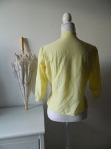 Petite chemise peplum col haut vintage