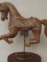cheval bois de décoration