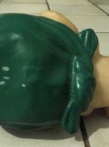 Sympathiques têtes de marionnettes en caoutchouc - années 70