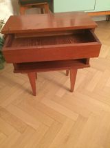 Chevet vintage pieds compas style scandinave