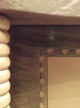 plateau vintage sculpté