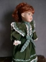 " Anne " poupée en porcelaine