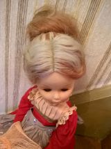 " Eloïse " poupée ancienne rétro, vintage , marque MIGLIORATI 