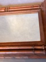 Miroir ancien en bois massif