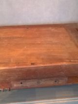 Miroir ancien en bois massif