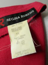 Robe babydoll en laine rose fuchsia vintage 90's