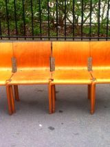 Chaises de conférence design 1960