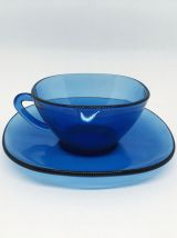 6 tasses à café Vereco assorties