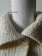 Gros gilet irlandais 100% Laine vintage 70's