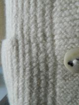 Gros gilet irlandais 100% Laine vintage 70's