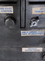 Meuble industriel station service