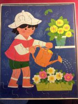 Puzzle 25 pièces - vintage 