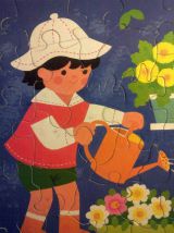 Puzzle 25 pièces - vintage 