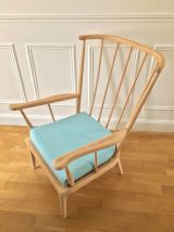 Fauteuil Baumann éventail années 60'