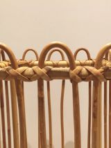 Huche à pain rotin ou porte-parapluies