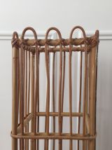 Huche à pain rotin ou porte-parapluies