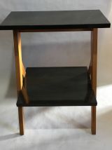 Console, étagère bois et formica 60s