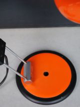 Lampe bureau orange vintage