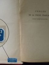 Livre ancien "Perles De La Poésie Française Contemporaine" 5ème édition