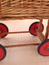 Landau rotin vintage années 60