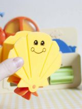 tableau d'éveil vintage pour le bain