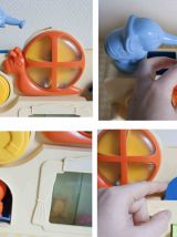 tableau d'éveil vintage pour le bain