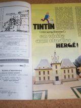 ancienne revue tintin no 235 special hergé de 1980